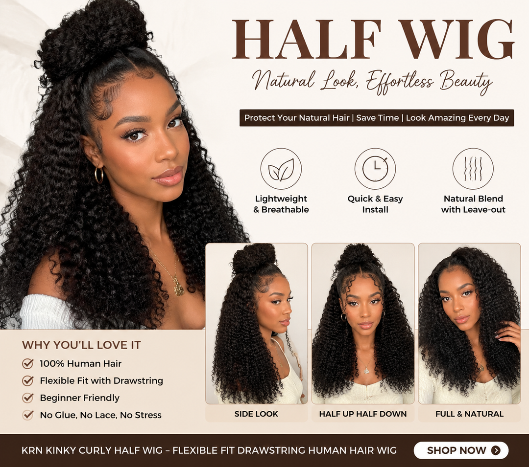 Half Wig: The Easiest Way to Get Natural Volume &amp; Effortless Beauty