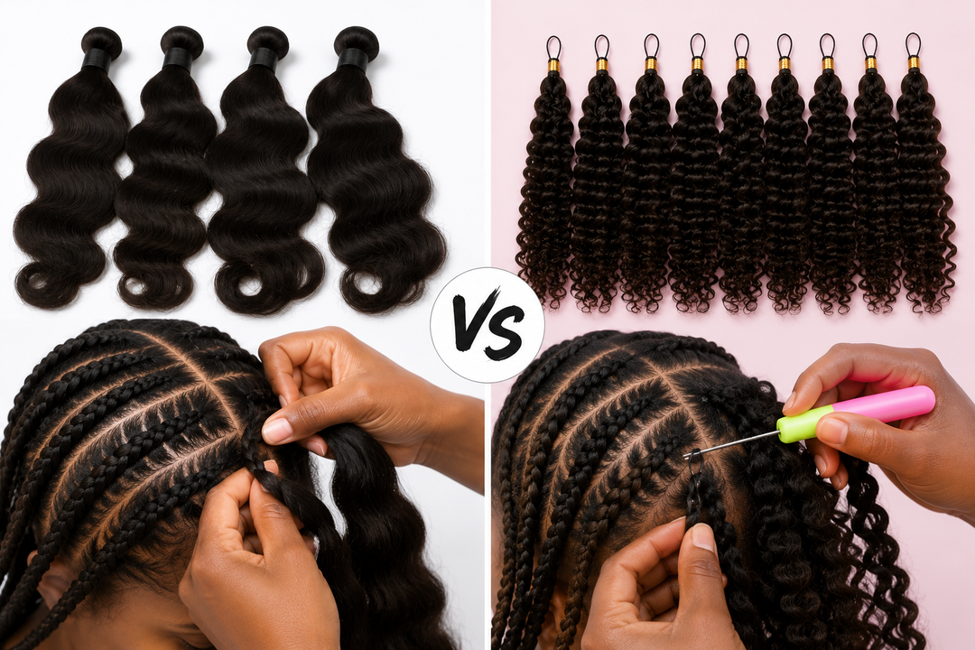 Bulk Hair vs. Crochet Hair: What’s the Difference?