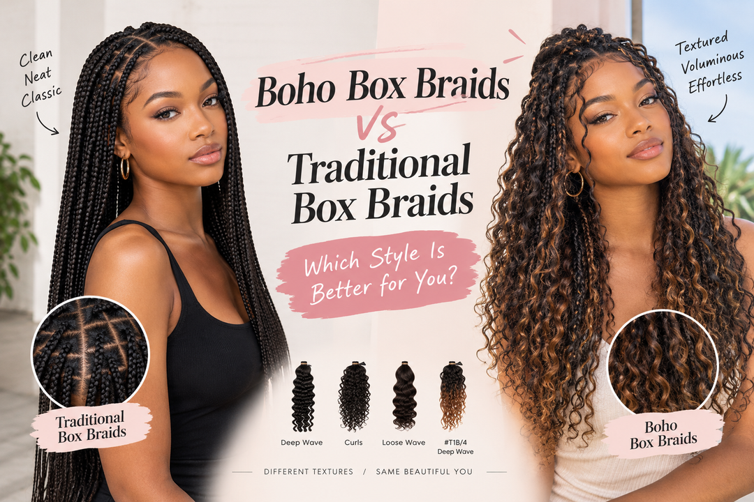 Boho Box Braids vs Traditional Box Braids: Which Style Is Better for You?