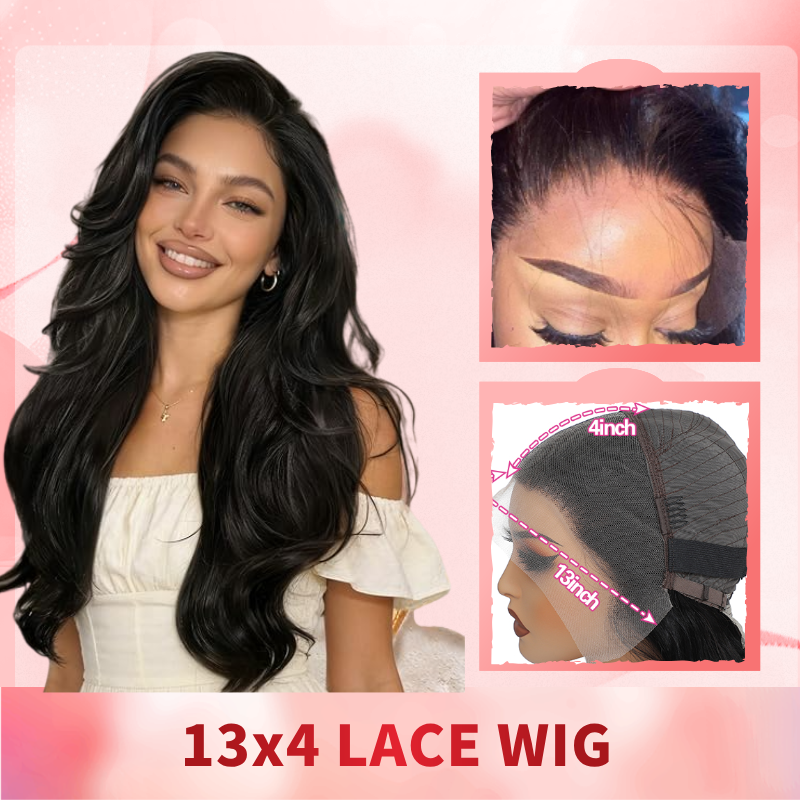13X4 Full Frontal Wigs