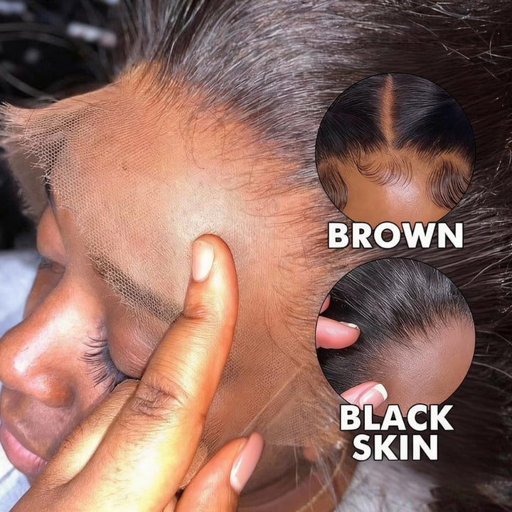 KRN 13X4 Invisible HD Lace Frontal Kinky Curly