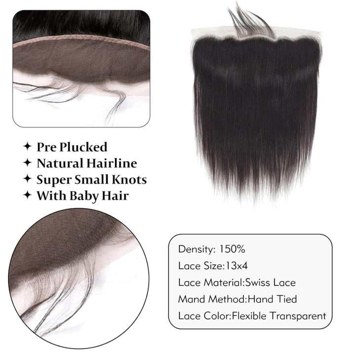 KRN 13X4 Invisible HD Lace Frontal Straight