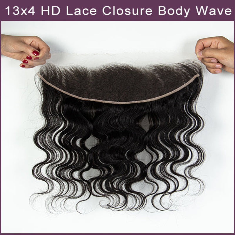 13X4 Invisible HD Lace Frontal Body Wave