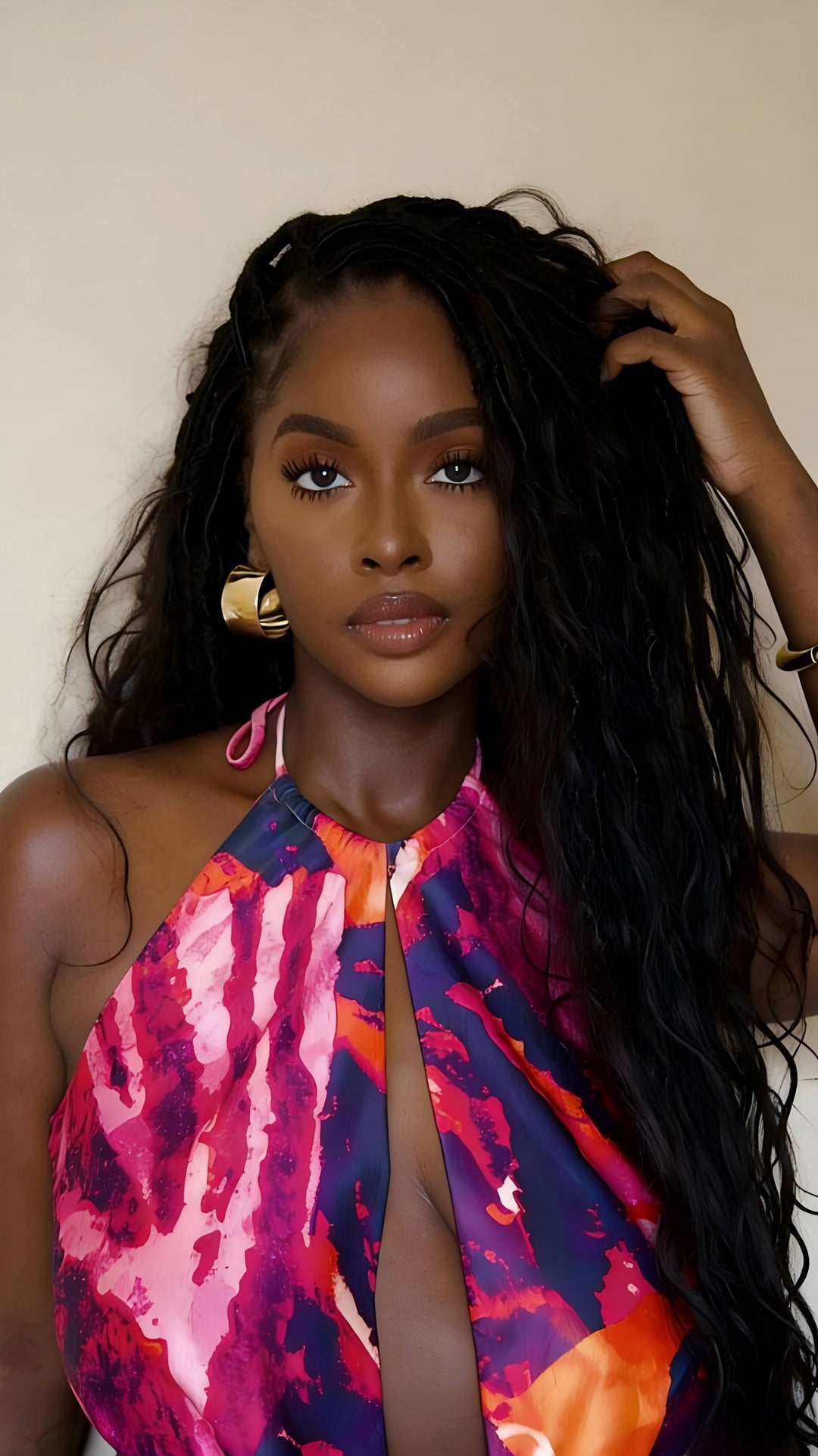 Pre-looped Crochet Boho Locs with Body Wave Virgin Human Hair Curls