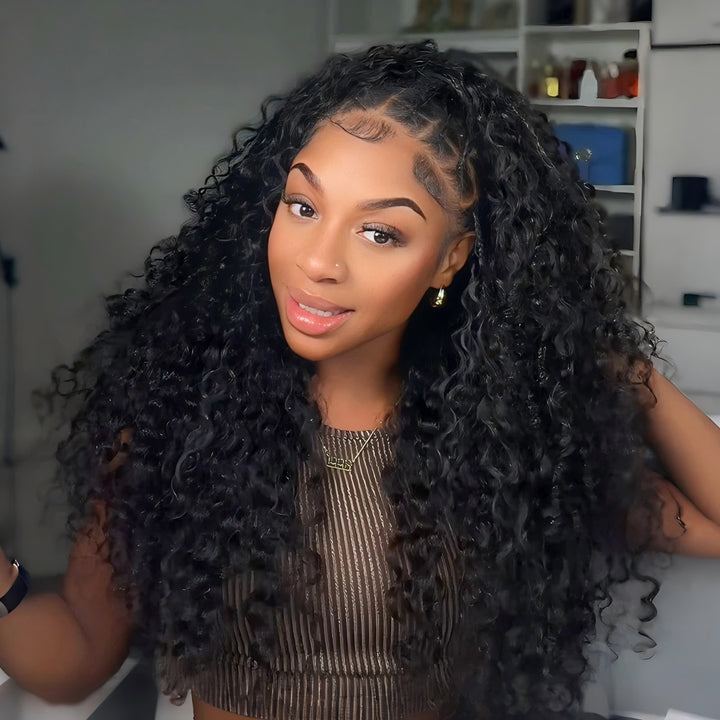 Burmese Curly Bulk Human Hair For Braiding