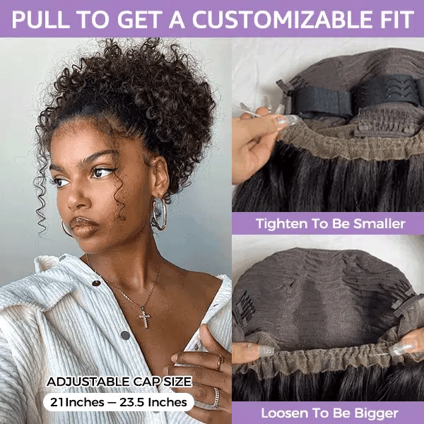 360 Invisible Strap HD Transparent Lace Wig Loose Wave