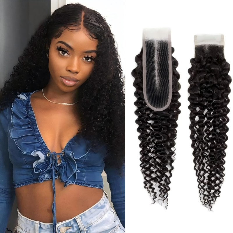 2x6 Invisible HD Lace Closure Deep Wave