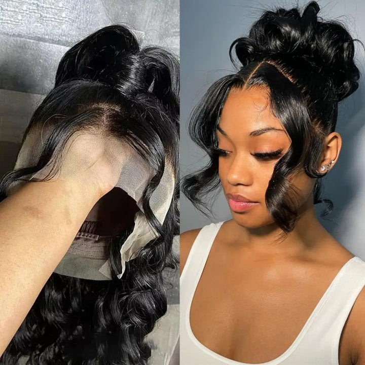 360 Invisible Strap HD Transparent Lace Wig Body Wave