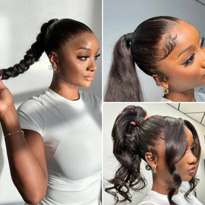 360 Invisible Strap HD Transparent Lace Wig Body Wave