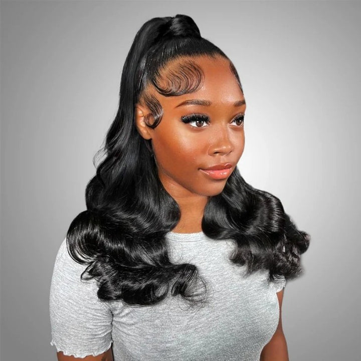 360 Invisible Strap HD Transparent Lace Wig Body Wave