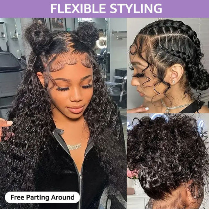 360 Invisible Strap HD Transparent Lace Wig Loose Wave