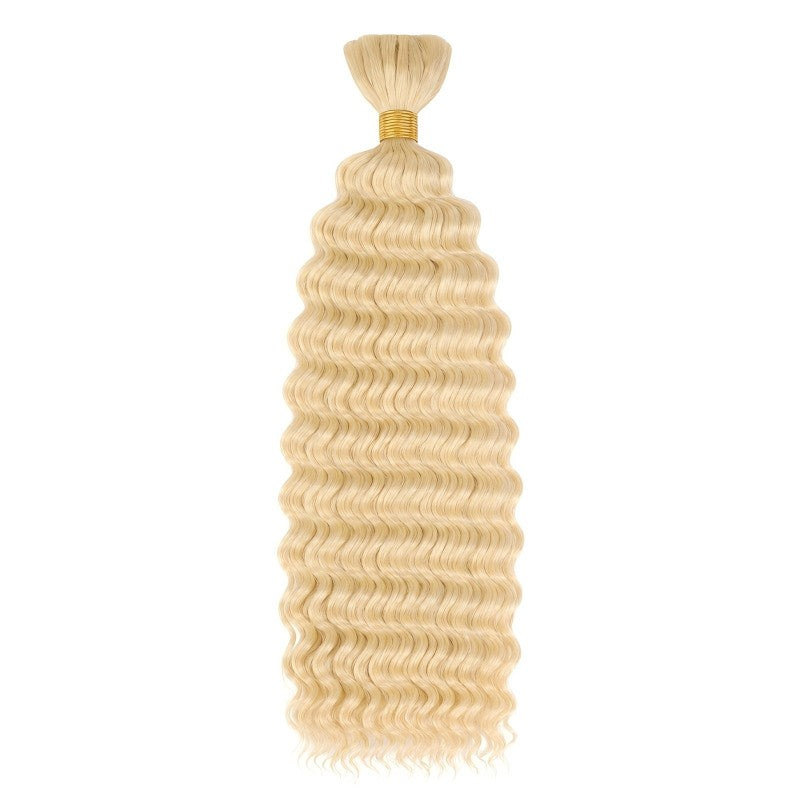 KRN #613 Color Deep Wave Bulk Human Hair For Braiding