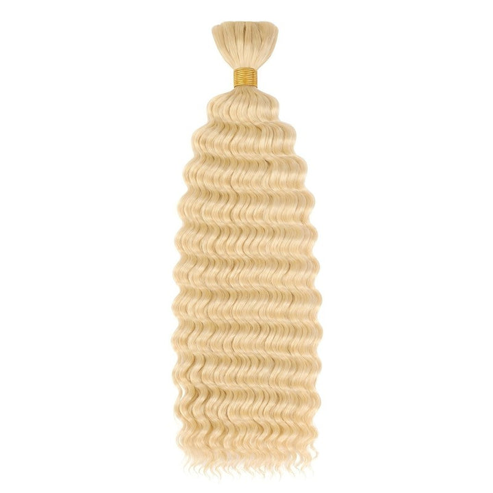 KRN #613 Color Deep Wave Bulk Human Hair For Braiding