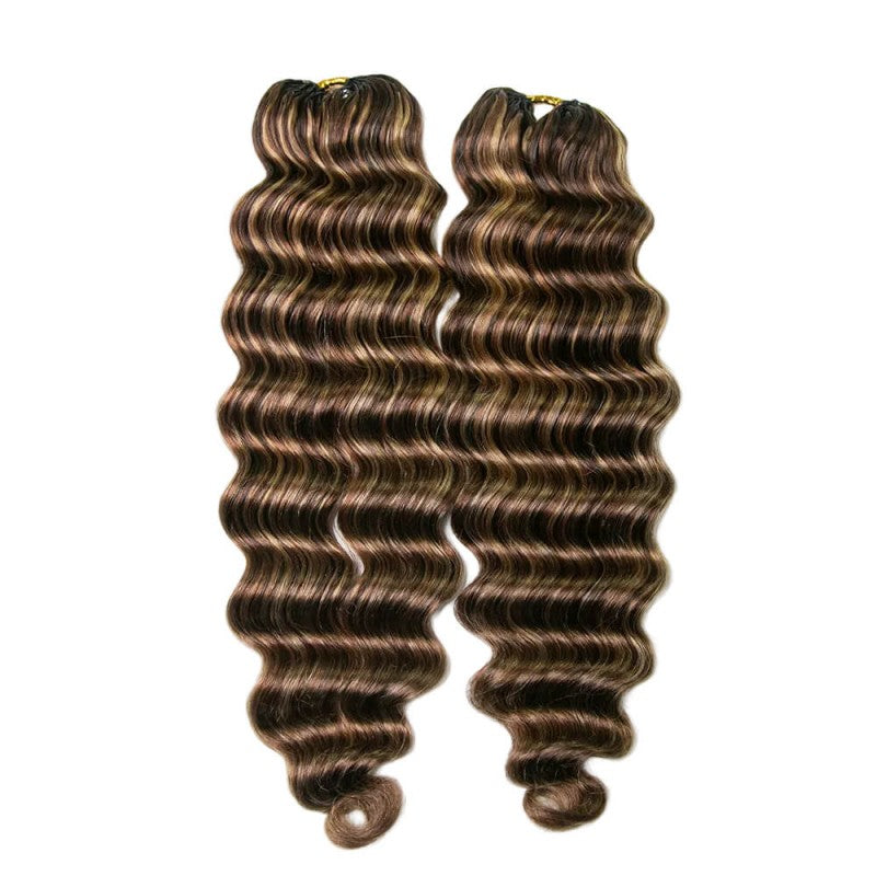 Loose Deep Wave 4/27/30 Human Crochet Hair