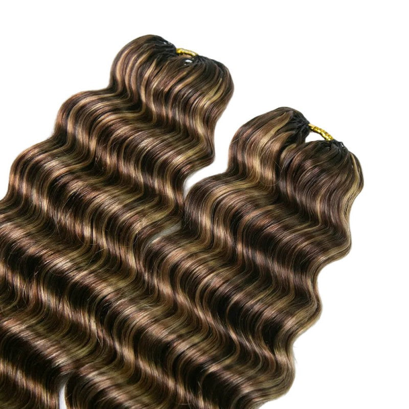 Loose Deep Wave 4/27/30 Human Crochet Hair