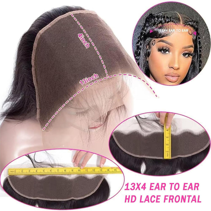 KRN 13X4 Invisible HD Lace Frontal Body Wave