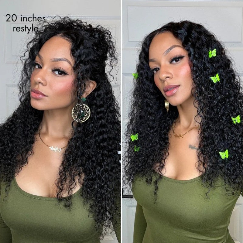 KRN Water Wave 13x6 HD Lace Full Lace Frontal Wig