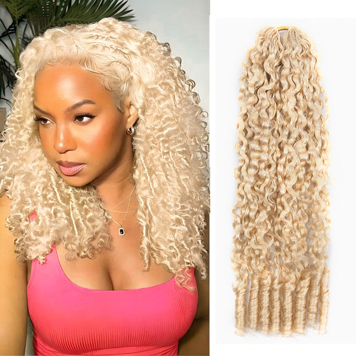 #613 Burmese Curly Human Crochet Hair