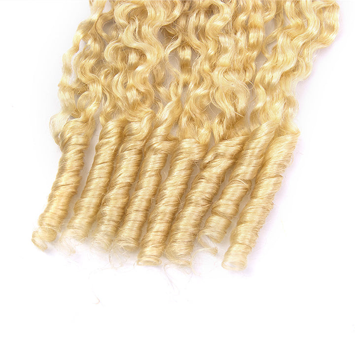 #613 Burmese Curly Human Crochet Hair