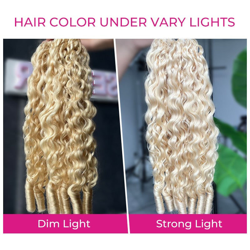 #613 Burmese Curly Human Crochet Hair