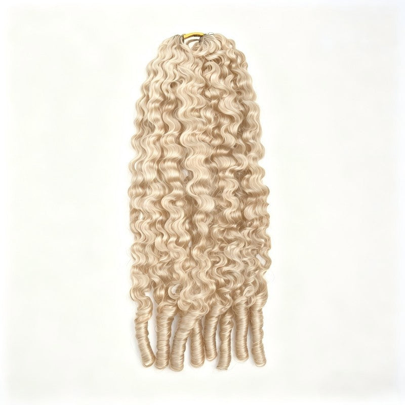 #613 Burmese Curly Human Crochet Hair