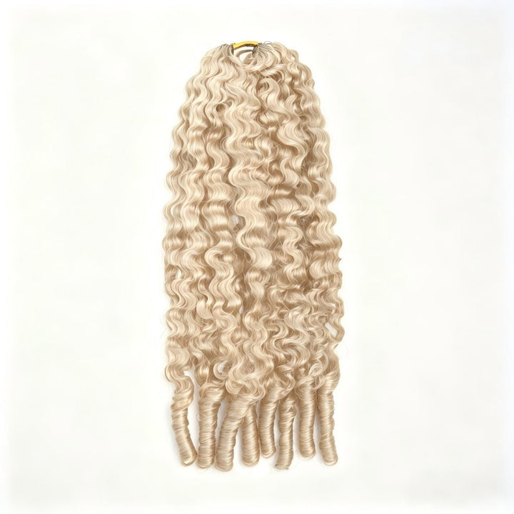 #613 Burmese Curly Human Crochet Hair