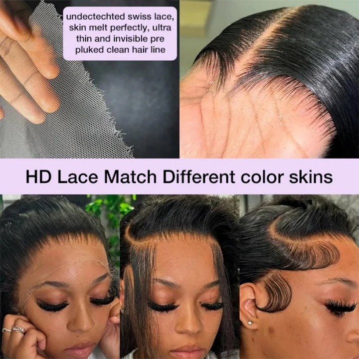KRN Straight 5x5 HD Lace Closure Wig Human Hair