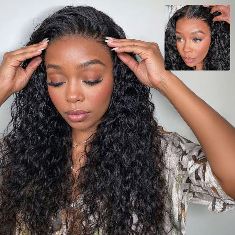 KRN Water Wave 13x6 HD Lace Full Lace Frontal Wig