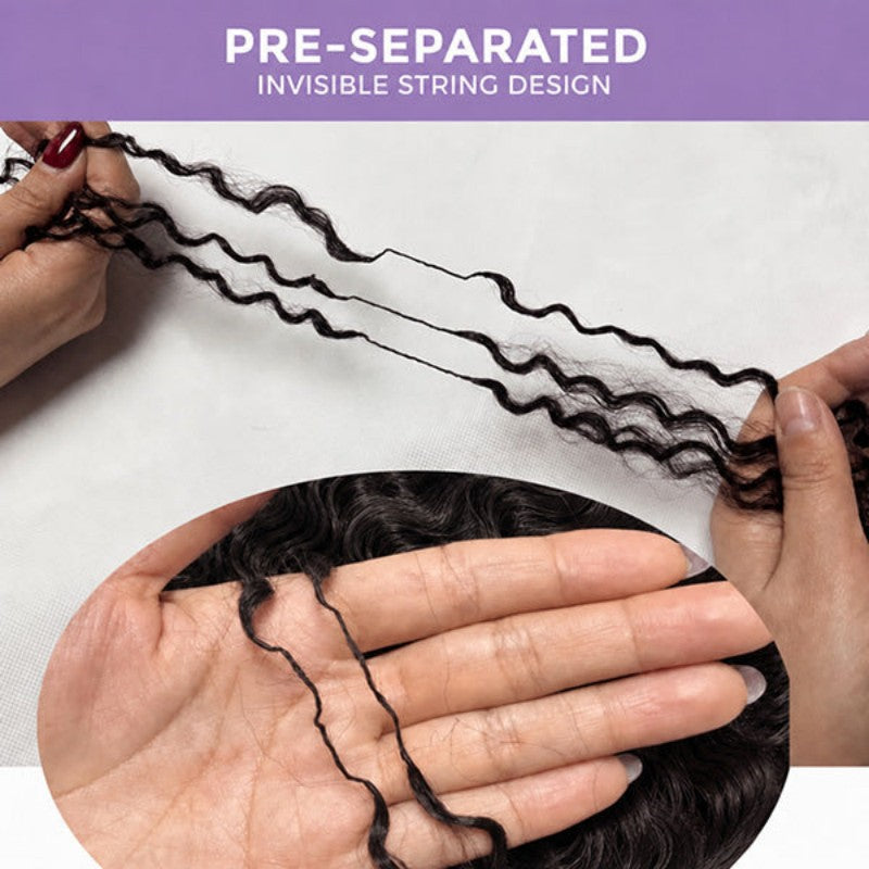 Body Wave #2 Dark Brown Human Crochet Hair