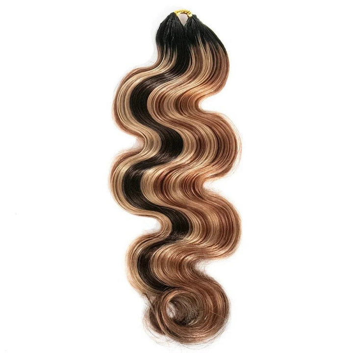 Body Wave T1B/4/27/30 Human Crochet Hair