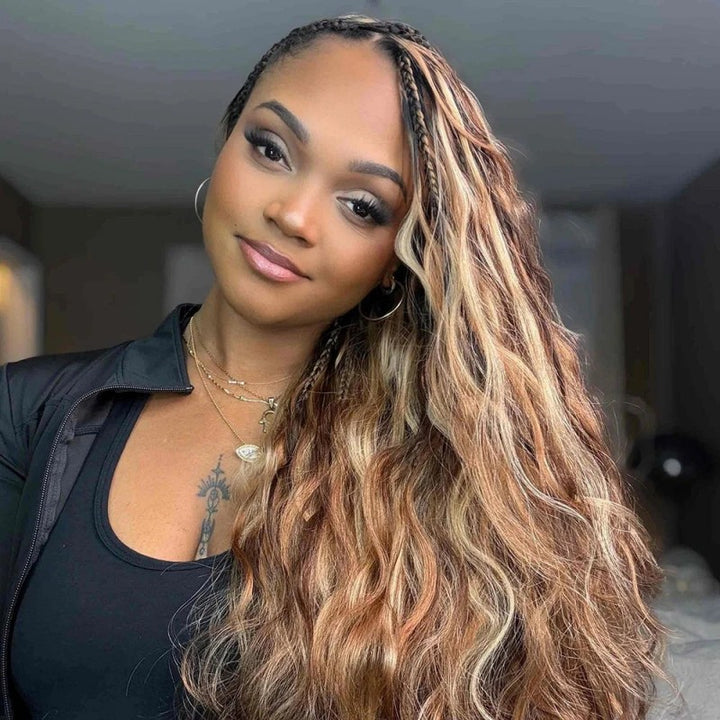 Body Wave T1B/4/27/30 Human Crochet Hair
