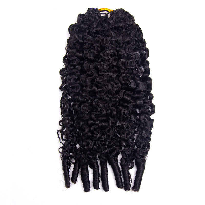 Burmese Curly Human Crochet Hair