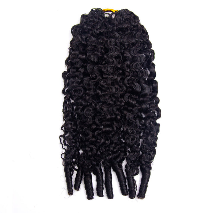 Burmese Curly Human Crochet Hair