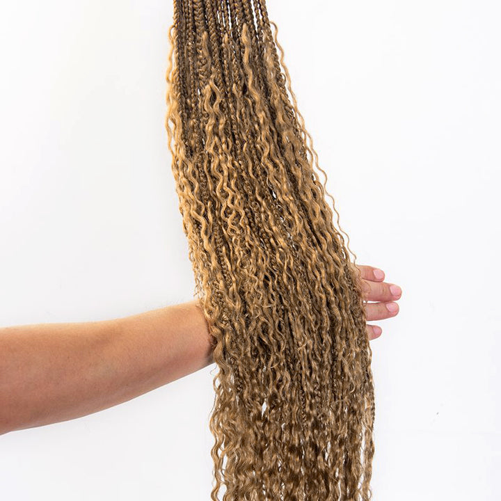 Curls #27 Crochet Boho Box Braids