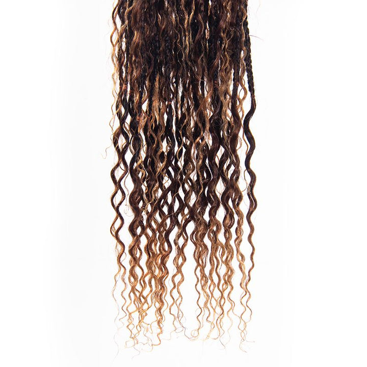 Curls Ombre T1B/27 Crochet Boho Box Braids