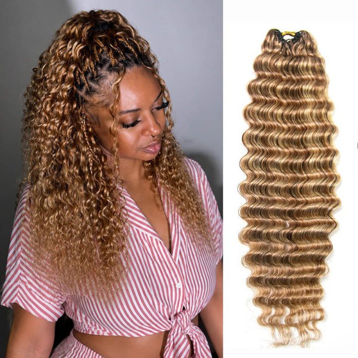 Deep Wave 27/30/613 Human Crochet Hair