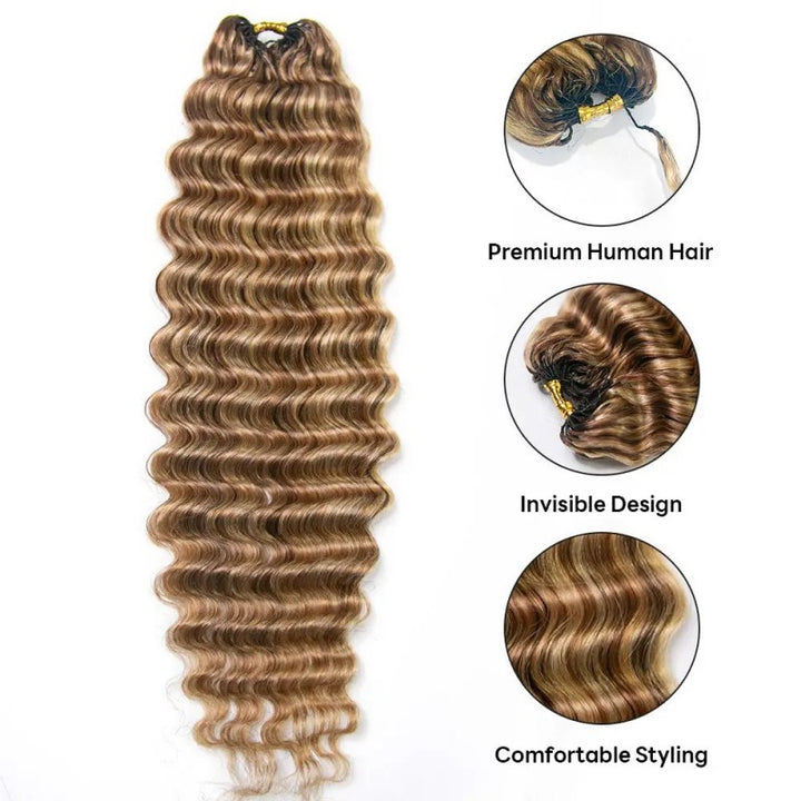 Deep Wave 27/30/613 Human Crochet Hair