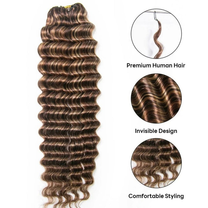 Deep Wave 4/27/30 Human Crochet Hair
