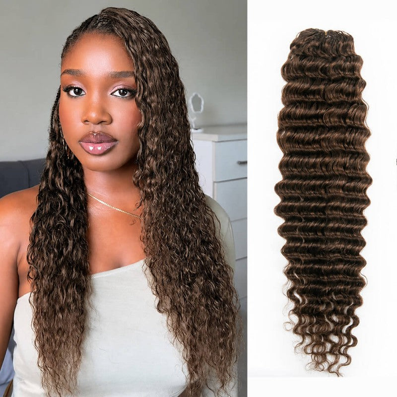 Deep Wave #4 Human Crochet Hair