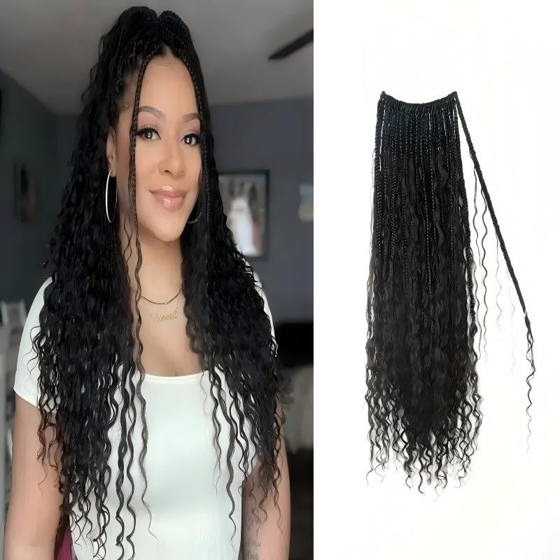 Deep Wave Crochet Boho Box Braids