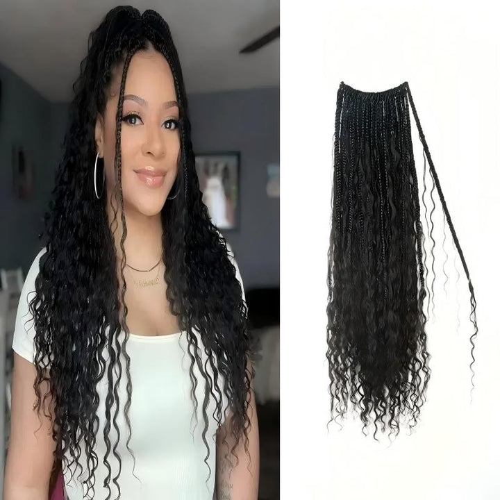 Deep Wave Crochet Boho Box Braids