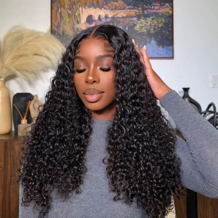 Deep Wave HD Lace 13x6 Full Frontal Wig
