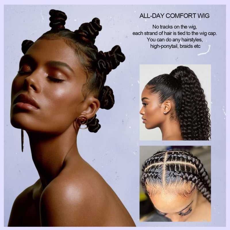 Full Lace Wig Transparent Lace Loose Wave