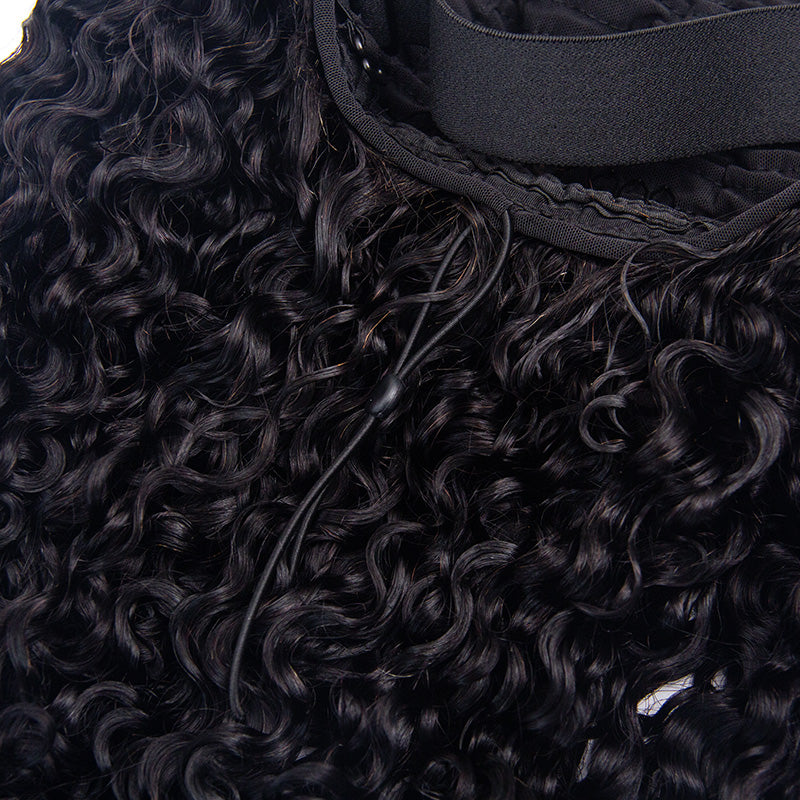HC Wig Burmese Curly Half Wig Crochet Braid Hair