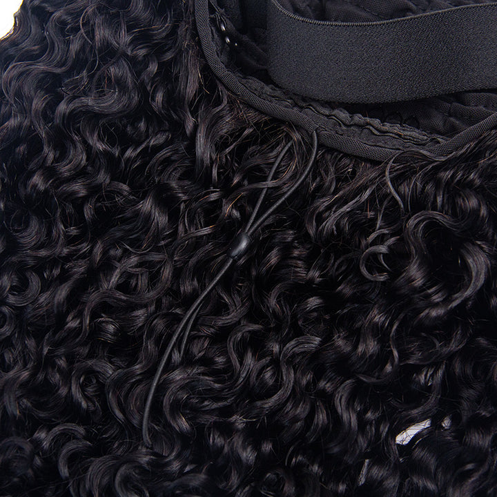 HC Wig Burmese Curly Half Wig Crochet Braid Hair