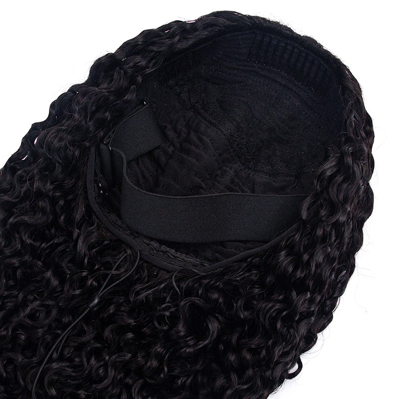 HC Wig Burmese Curly Half Wig Crochet Braid Hair