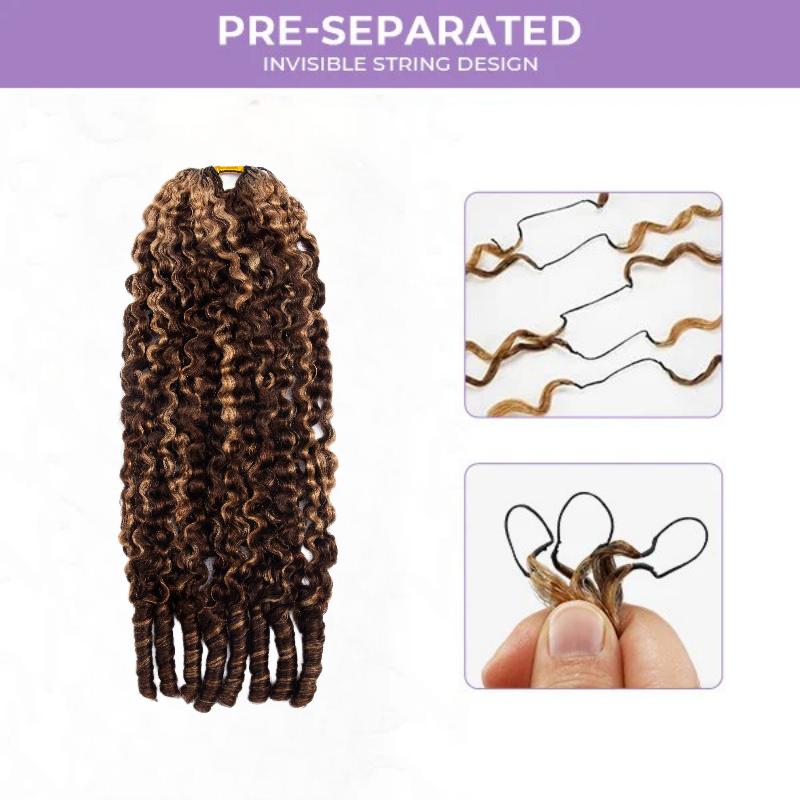Highlight #4/27 Burmese Curly Human Crochet Hair