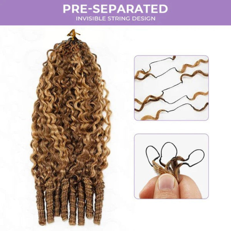 Highlight #4/27 Burmese Curly Human Crochet Hair