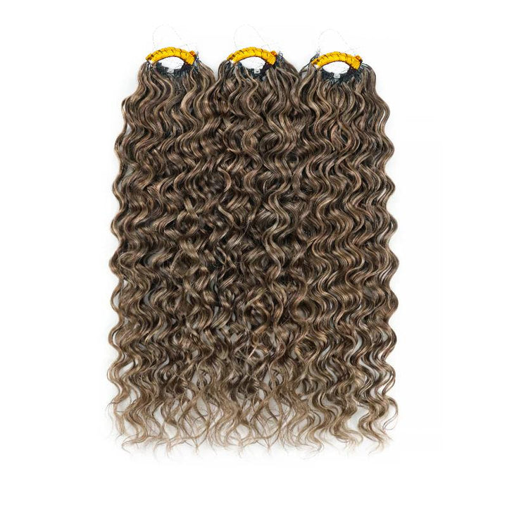 Highlight #4/27 Water Wave Human Crochet Hair