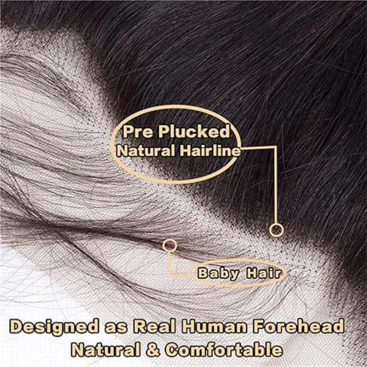 13X6 Invisible HD Lace Frontal Kinky Curly